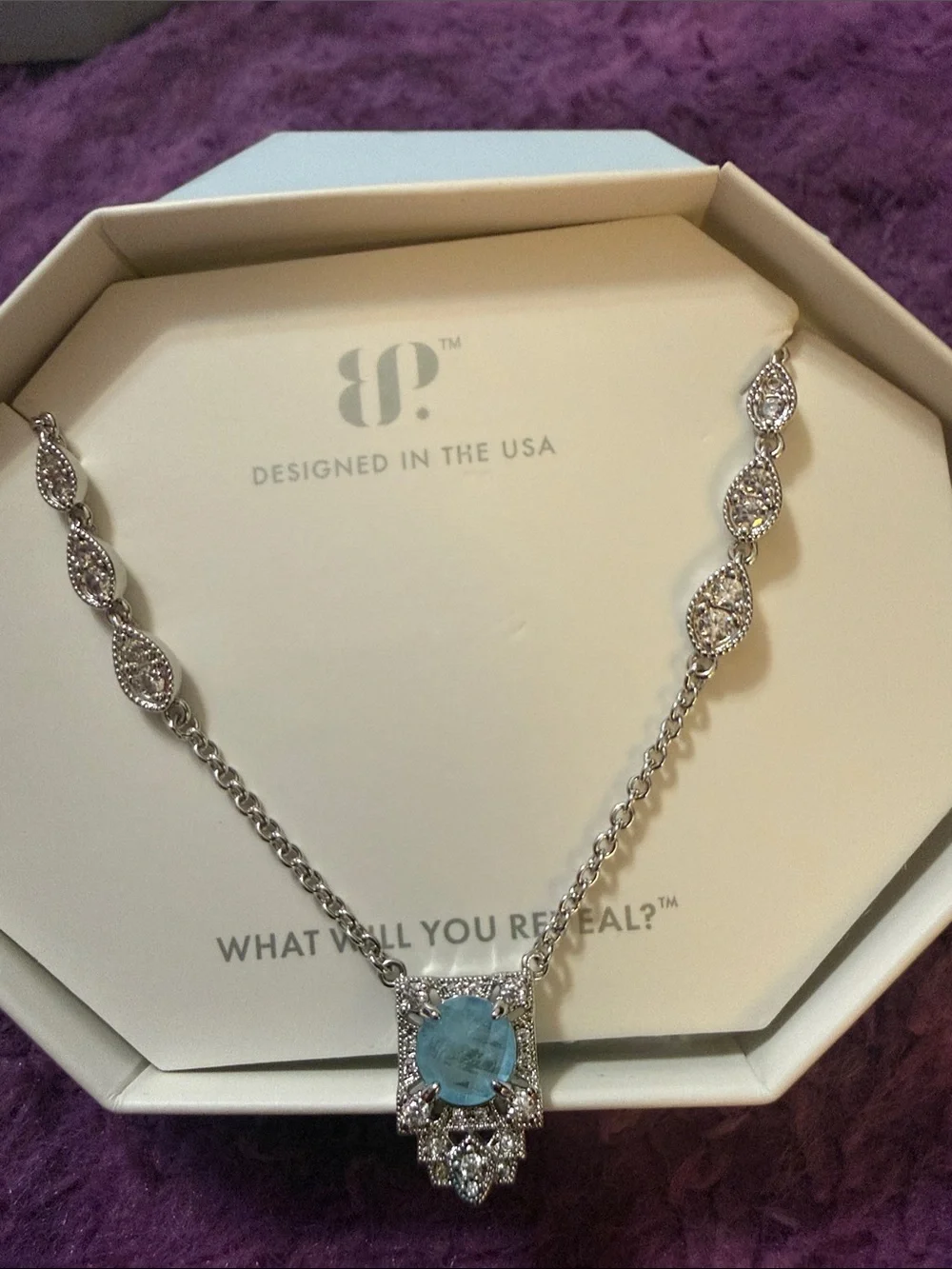 Bomb Party Necklace Rhodium Necklace